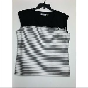 Calvin Klein Striped Blouse